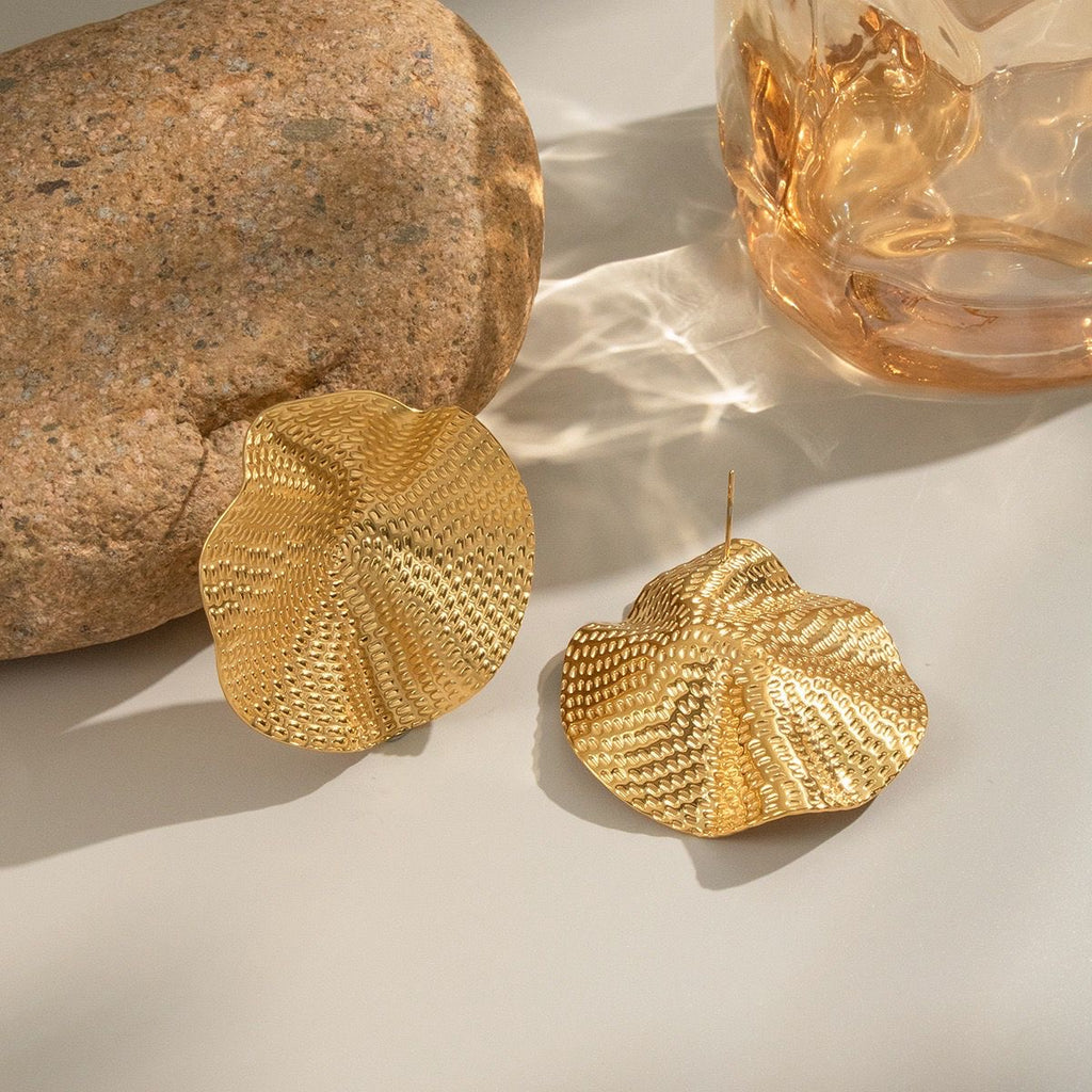 Orecchini Retrò Bottone