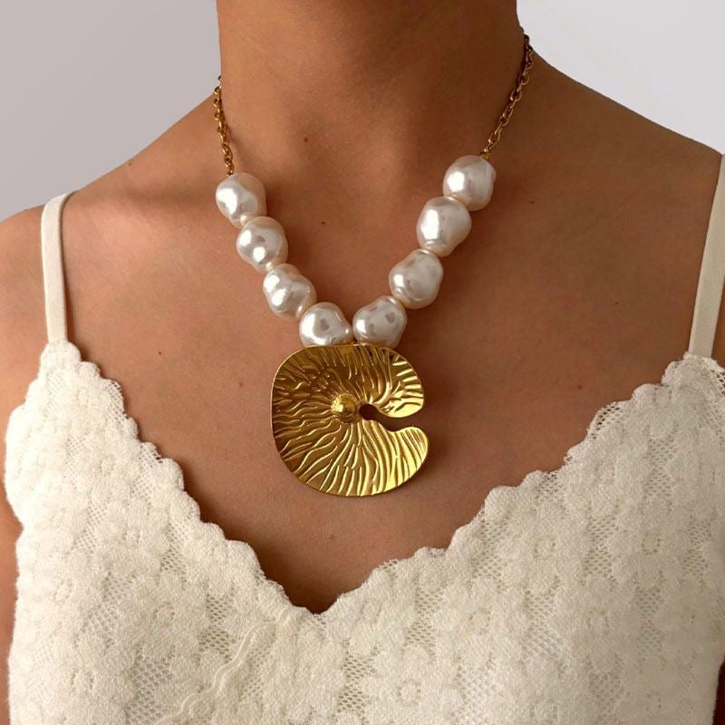 Collana Baroque Pearl